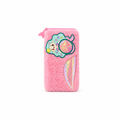 Mermaid Fluffy Pencil Case Pink