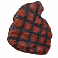 Rubber Steak Dog Chew Toy