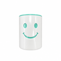 Smiley Face Pencil Cup - Teal