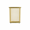 Gold Mesh Square Pencil Holder