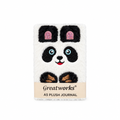 Panda A5 Plush Journal
